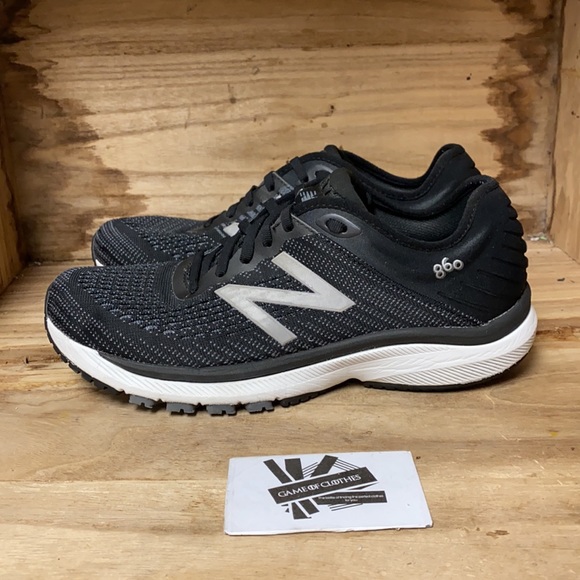 New balance 860v 10 Black grey training sneakers shoes - Picture 3 of 8